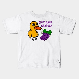 Got Any Grapes Duck Song Kids T-Shirt